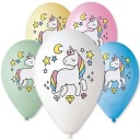 UNICORN narodeninové balóny PARTY mix 5 ks