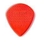 Gitarové trsátko Dunlop MAX-Grip Jazz III, červené