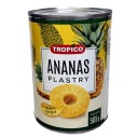 TROPICO Ananásové plátky v light sirupe 565g
