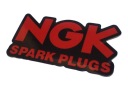 NÁLEPKA NA MOTOKROS NGK DAKAR 7,5 x 4,1 cm