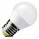 E27 LED G45 žiarovka MINI guľa 6W malá 500Lm STUDENÁ biela 6400K CW