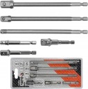 YATO ADAPTÉRY HEX REDUKCIE PRE ZÁSUVKY 1/4 3/8 1/2 5cm, 15cm
