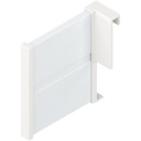 BLUM Z43L100S ANTARO, prepážka na lištu, biela