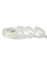 Saténová stuha 1,2 cm x 35 y, hladká, svetlo ecru