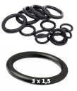 3x1,5 NITRIL GUMOVÉ TESNENIE ORING NBR 10 KS