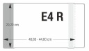 E4R nastaviteľný poťah 29,2cmx40,8-44cm