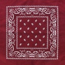 Bandana bandana bandana vínová paisley šatka