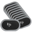 Záplaty na duše oválne 2-cestné T-17BK 65x40mm TECH 10ks