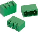 DPS zásuvka 3-pin 1-radová 20A 5,08mm WURTH