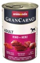 Animonda GranCarno Adult s hovädzím mäsom a srdiečkami 400g