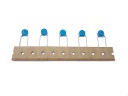 15pF 6000V keramické kondenzátory - 10 kusov