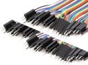 Vodiče štartovacie káble DuPont 40 ks samec-samec Arduino ESP FV