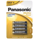 Batérie AAA R3 x4 Panasonic – alkalické
