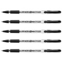 Bic Gelocity Stic výsuvné gélové pero 0,5 mm, čierne, 5 ks