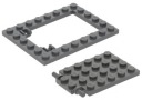 LEGO Trapdoor s klapkou 92107 + 92099 Tmavosivá / DBG NOVINKA