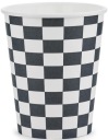 RACING papierové poháre ŠACHOVNICA NA NARODENINY 220 ml 6 ks