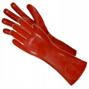 GUMOVÉ OCHRANNÉ DLHÉ pracovné rukavice kyselinovzdorné PVC PVC dlhé 35cm XL