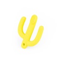 GiliGums Cactus Teether Upokojujúca zubná kefka Yellow Dumel