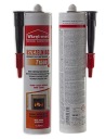 Vysokoteplotný silikónový krbový tmel Met skrutka +1500°C 310ml