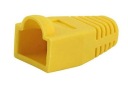 Kryt zástrčky RJ45, 50 ks, žltý