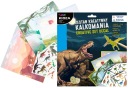 Kreatívna súprava Kidea na nálepky, nálepka Dinosaurs