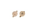 Magnetická spona Magnet 14x14mm 10ks zlatý