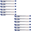 Guľôčkové pero 0,7 mm Modré PENMATE FLEXI 12 ks