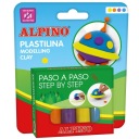 PLASTICINE Alpino kreatívna sada UFO 25g x 4 farby