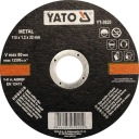 Kovový rezací kotúč 125x1,2x22 mm - YATO
