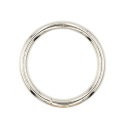 Prsteň KOVOVÝ 30 mm NIKEL 4 mm
