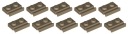 LEGO tanier s okrajom. 1x2 kusy piesku 10 ks 32028