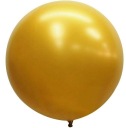ZLATÁ guľa XXL balón na balónové girlandy dekor GOLDEN GIANT 50cm