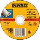 DEWALT DT42340Z kotúč na rezanie kovu 125 x 1,2 mm INOX