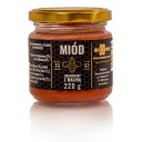 KRÉMOVÝ MED s malinou 220g PRÍRODNÝ POĽ
