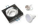 HALOGÉNOVÉ SKLENENÉ SVIETIDLÁ + LED 10W + GU10 SET