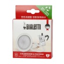 Tesnenia Bialetti pre 2 t kávovary, 3 ks + sitko