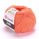 YARNART JEANS priadza 23 oranžová