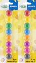 MAGNETY NA BLISTRI 20 mm MIX FARBA 8 KS D.RECT ​​​​x2