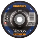 RHODIUS 200018 KSM BRÚSNE KOTÚČE KOVOVÉ 125x7 x22,23