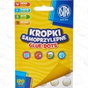 Astra DOTS 1,2 CM FIXAČNÉ bez stôp 120 kusov opakovane použiteľné LEPIDLO