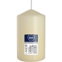 Sviečka valcová BISPOL Aura 50H 12CM SW70/120 ECRU
