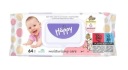 Baby Happy, obrúsky nasiaknuté ovseným proteínom, 64 kusov