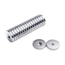 Magnet na hruď. Skrutka MP 20x(7,5x3,5)x3 N38