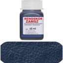 Farba na semiš, nucubu velur, Renoszkol, 60ml, námornícka modrá