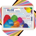 Technický blok A4 Superior, farebný, školský, 25 farieb, hárky papiera, ks