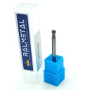 VHM fréza Dvojčinný rotačný pilník, gulička D3 x 38 x 3D mm - 60 HRC