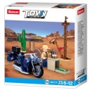 Sluban Motor Traveler Harley bloky neďaleko LEG, COB