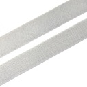 VELCRO páska na suchý zips Medvedík + háčik 25mm - 1m Biela