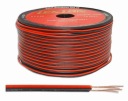 Reproduktorový kábel, 2x0,22mm, čierno-červený, 5m/ 6224