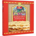 Indické palacinky Poppadums Madras pikantné 112g / 13-15 kusov Skutočne indické